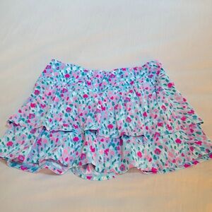 Lilly Pulitzer multi color tennis skirt.  Size small